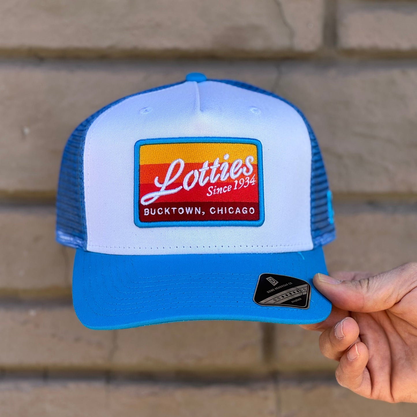 Aqua Sunrise Hat