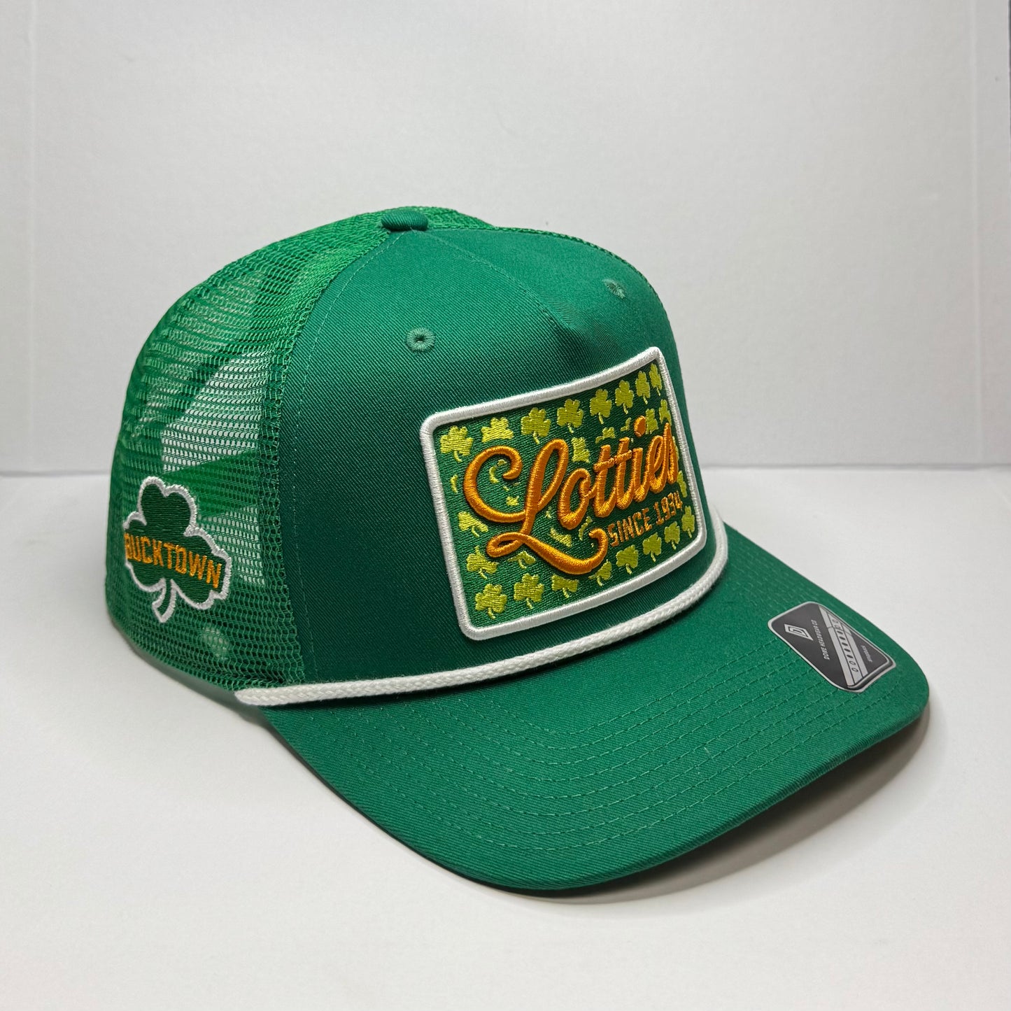 Lotties Pub 2026 St. Patrick's Day Trucker Hat | Shamrock-Edition