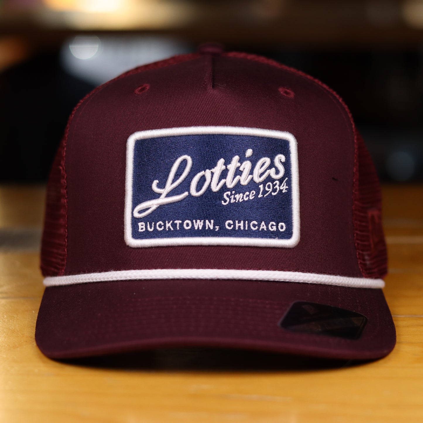 Burgundy Bandit Hat