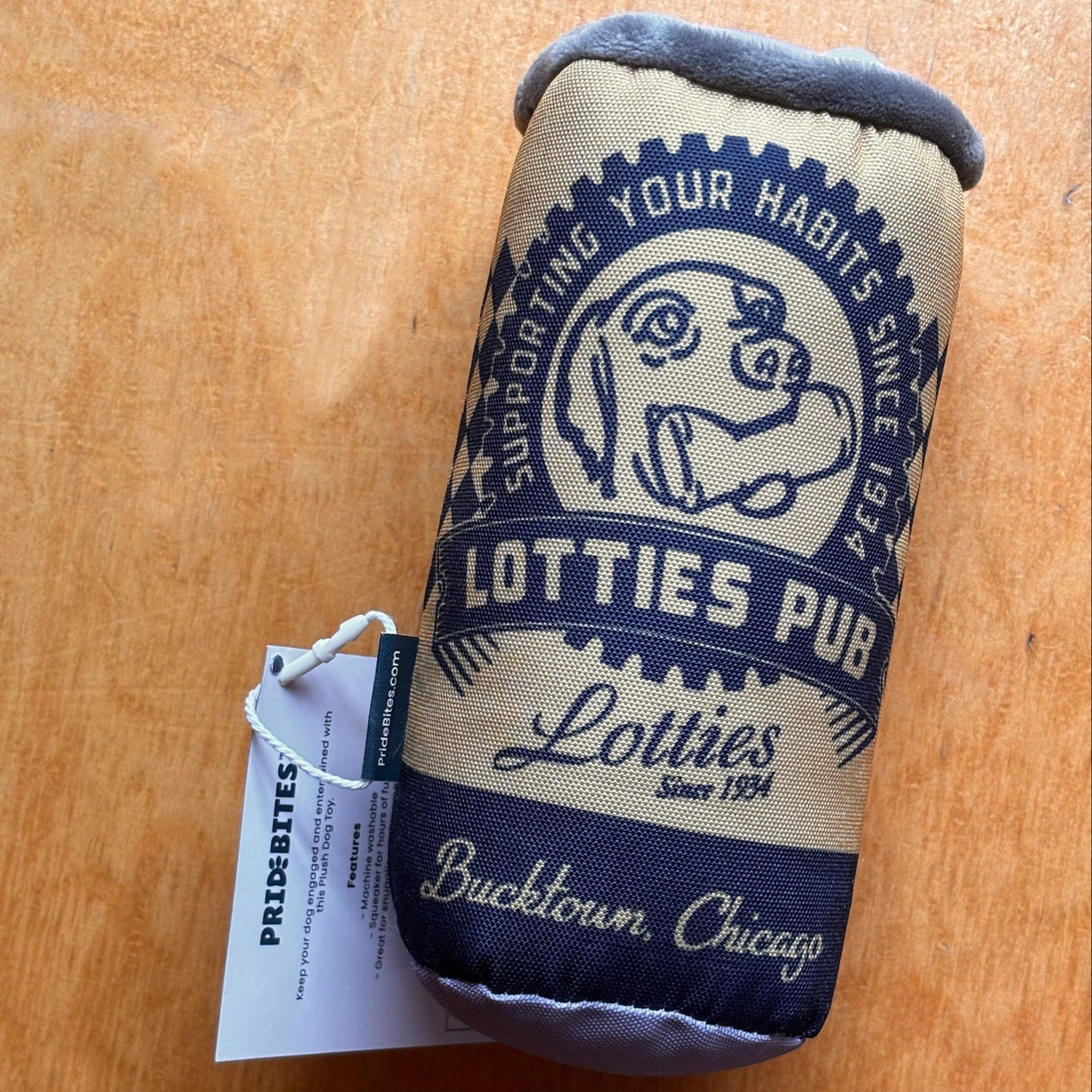 Lotties Beer Can Dog Toy
