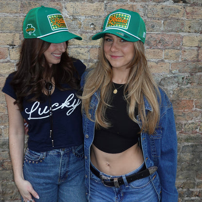 Lotties Pub 2026 St. Patrick's Day Trucker Hat | Shamrock-Edition
