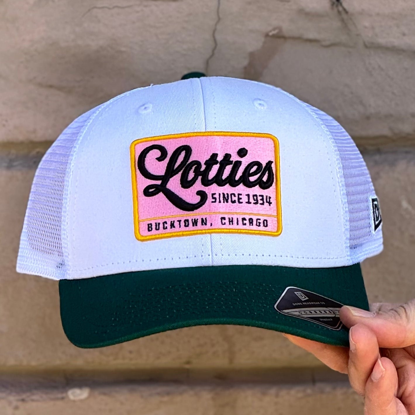 The Spring Drip Trucker Hat - Lottie's Pub Bucktown Chicago