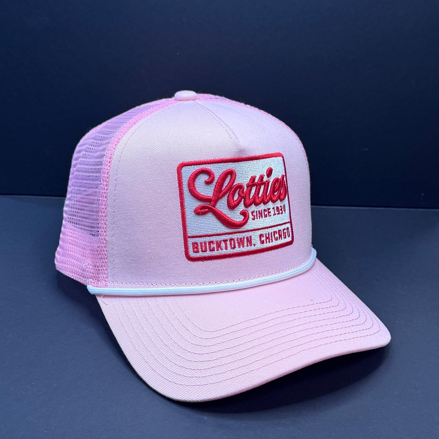 Lottie's Pub "The Rose" Trucker Hat  - Bucktown, Chicago