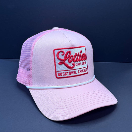 Lottie's Pub "The Rose" Trucker Hat  - Bucktown, Chicago