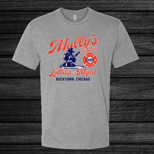 Molly's by Day, Lottie's by Night BUCKTOWN, CHICAGO T-Shirt